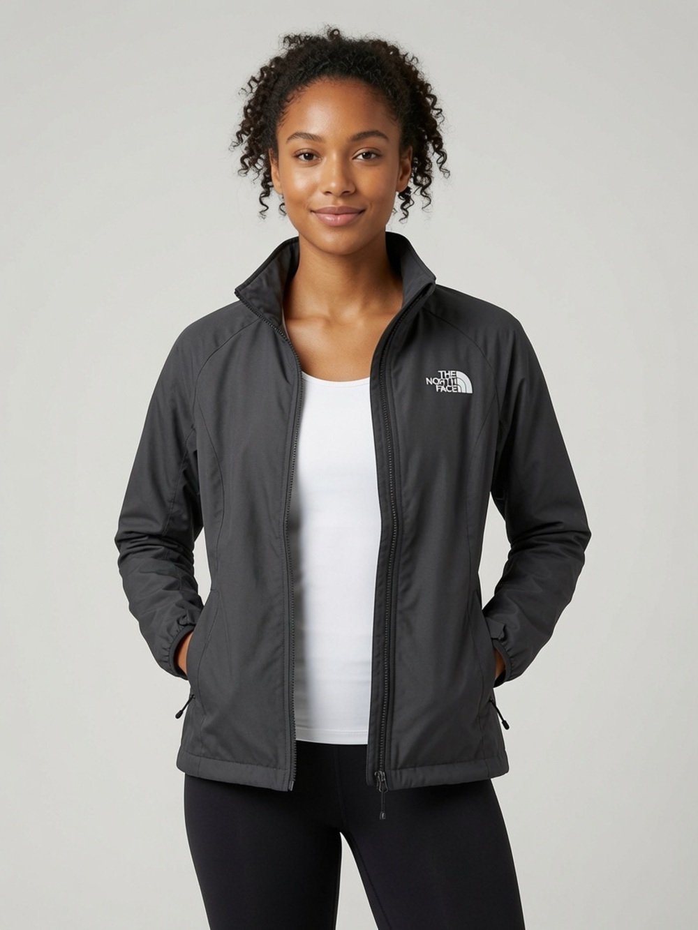 The North Face Women’s black Full-Zip Utility Jacket